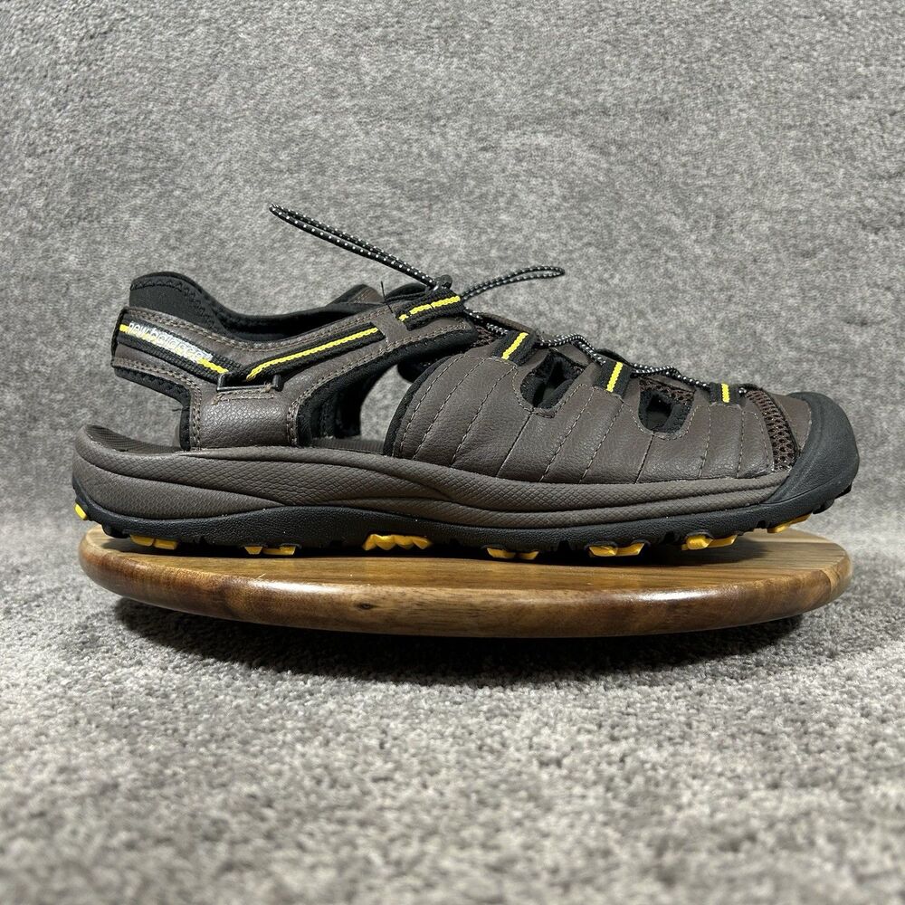 New Balance Appalachian M2040BR Mens Sz 14W Brown Closed Toe Hiking Sandals Used